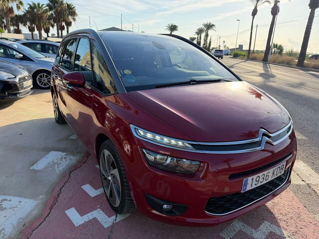 CITROEN C4 GRAND PICASSO 2.0 BLUE HDI AUTO SPANISH LHD IN SPAIN 96K 7 SEATS 2015